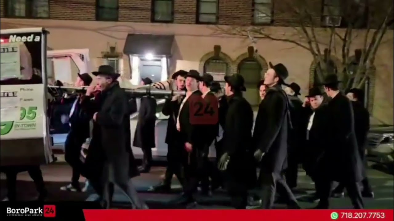 Yeshiva bachurim held their annual mock levaya for Haman & his sons, bringing Purim’s playful spirit