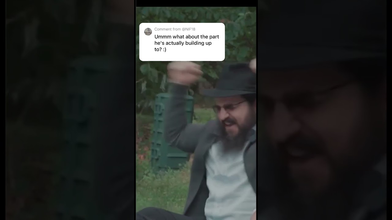 Do you mean the part where Benny Friedman gets so excited he can’t contain himself? 😂 #jewishmusic