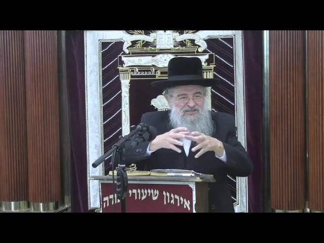 יסוד דין תשובה ווידוי - ר' נח אייזיק אהלבוים שליט"א
