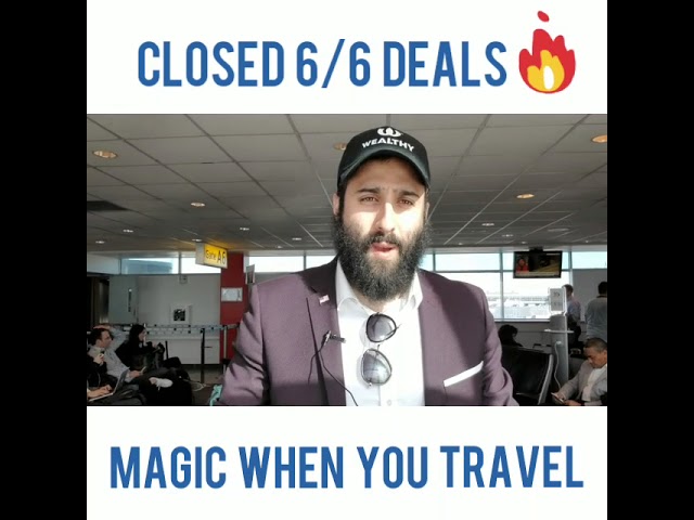 Closed 6/6 deals. Here is how I did it.