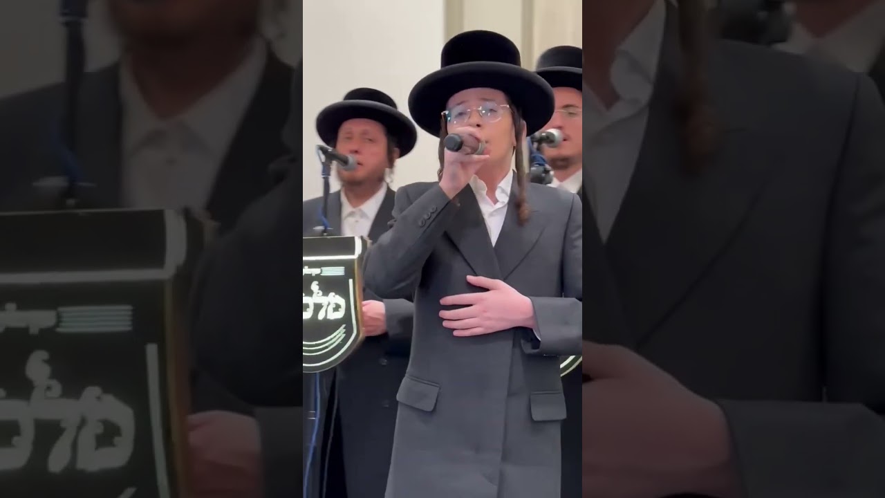 בנצי קלצקין עם מקהלת מלכות בבר מצווה
