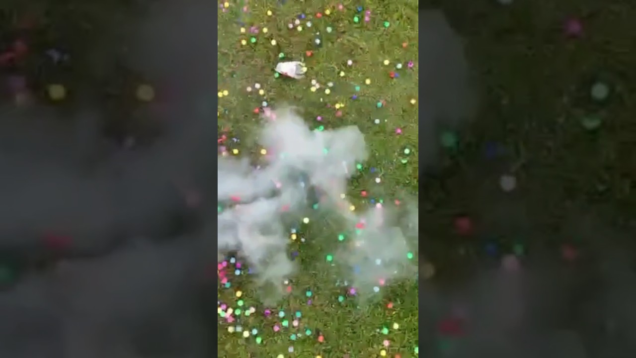 Liquid nitrogen + 100 ping pong balls = explosion 💥 #liquidnitrogen #science #crazy #entertainment