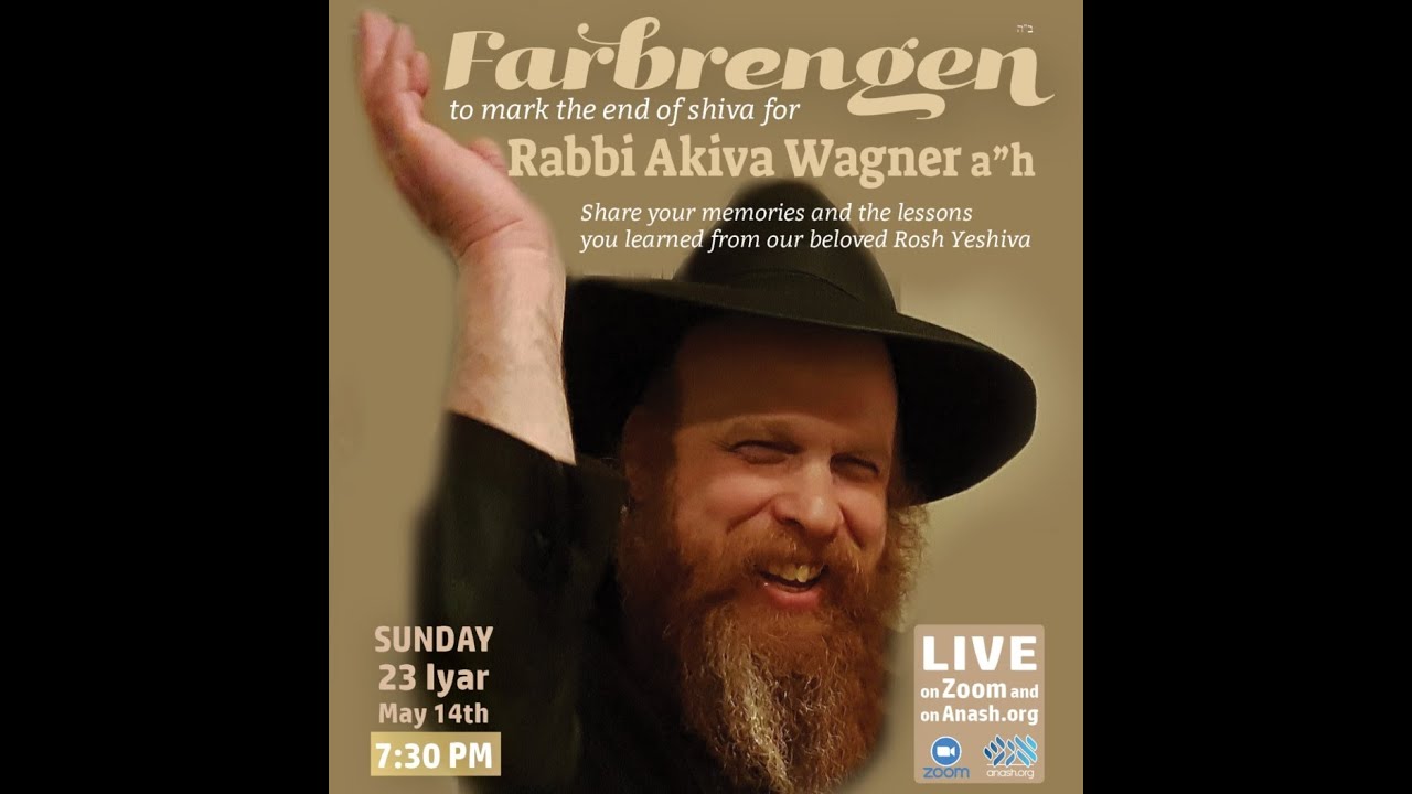 Farbrengen for Rabbi Wagner
