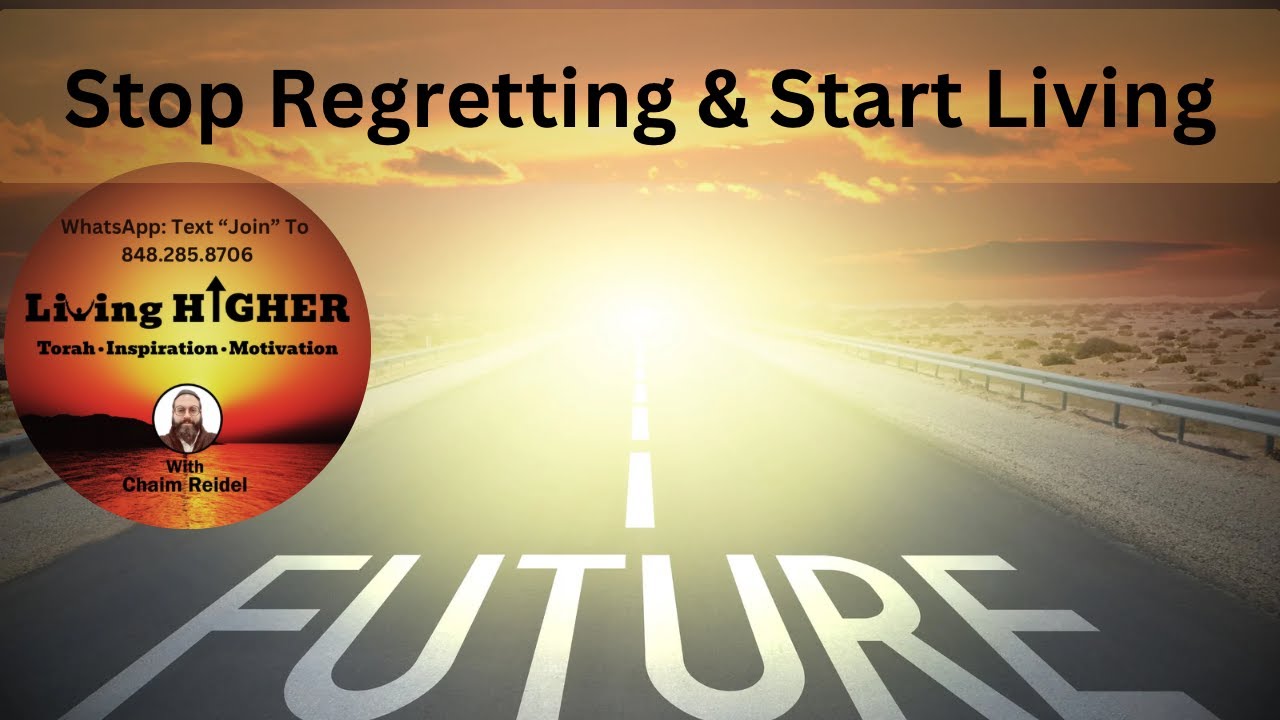Stop regretting start living