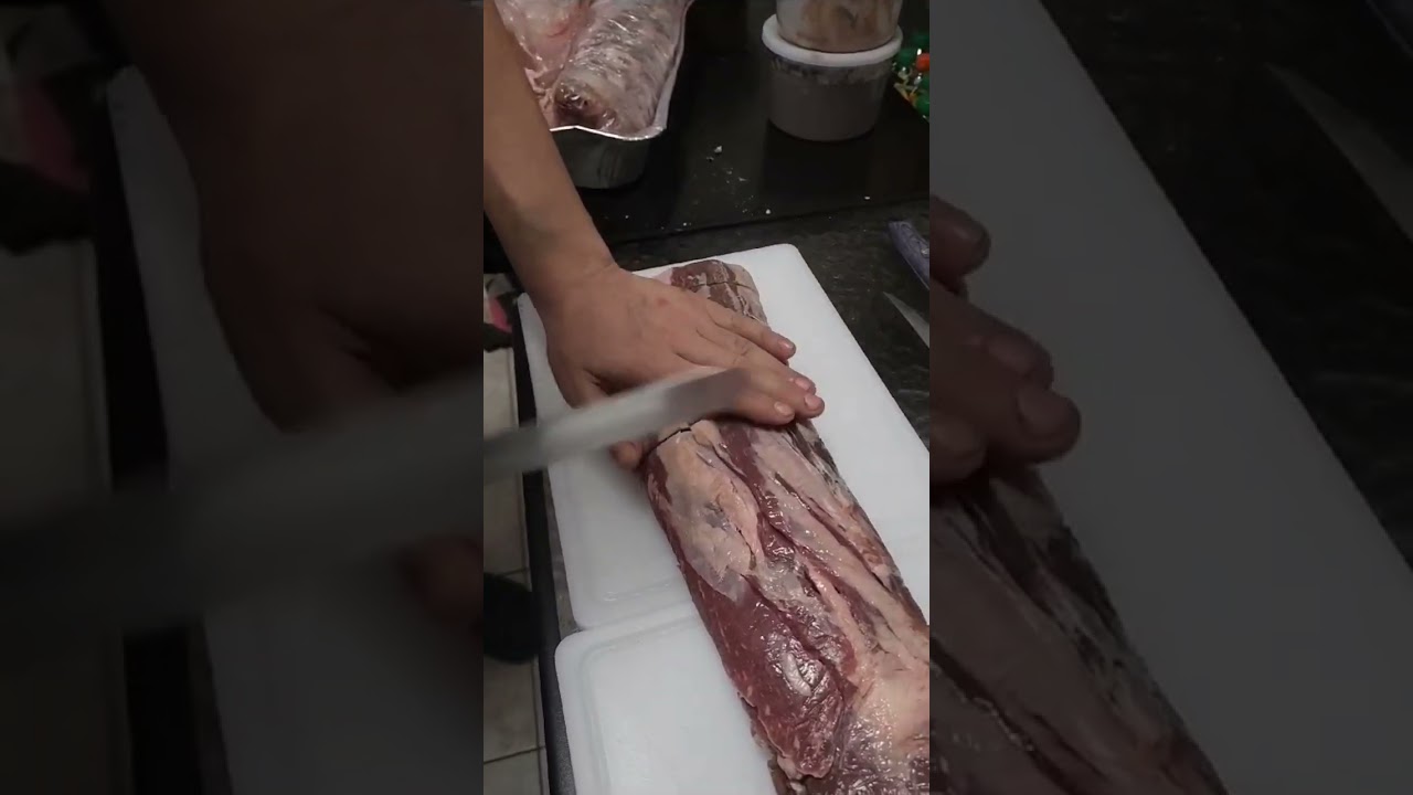 Meat cutting Uman Rosh Hashanah