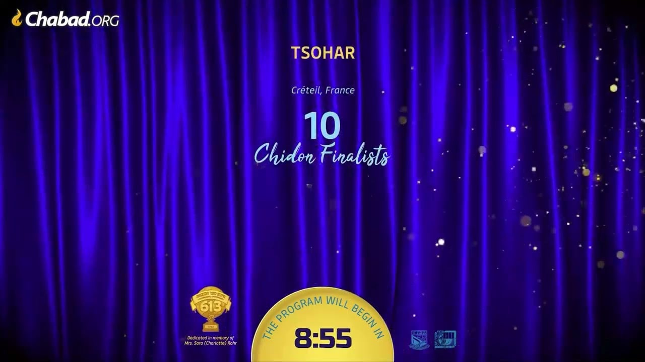 International Chidon Sefer Hamitzvos 5782 Grand Finale