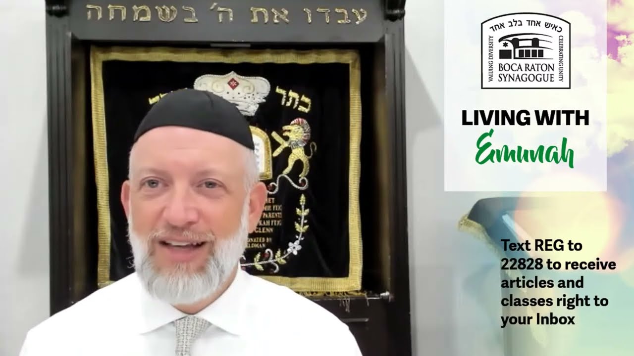 Living With Emunah (Part 244) -  While Underground Build a Foundation