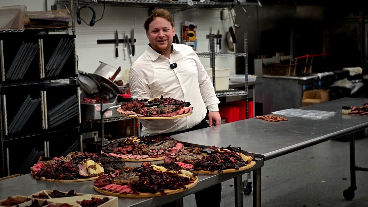 Behind the scenes at Next Level Taste meat board production — how we get ready for Purim.