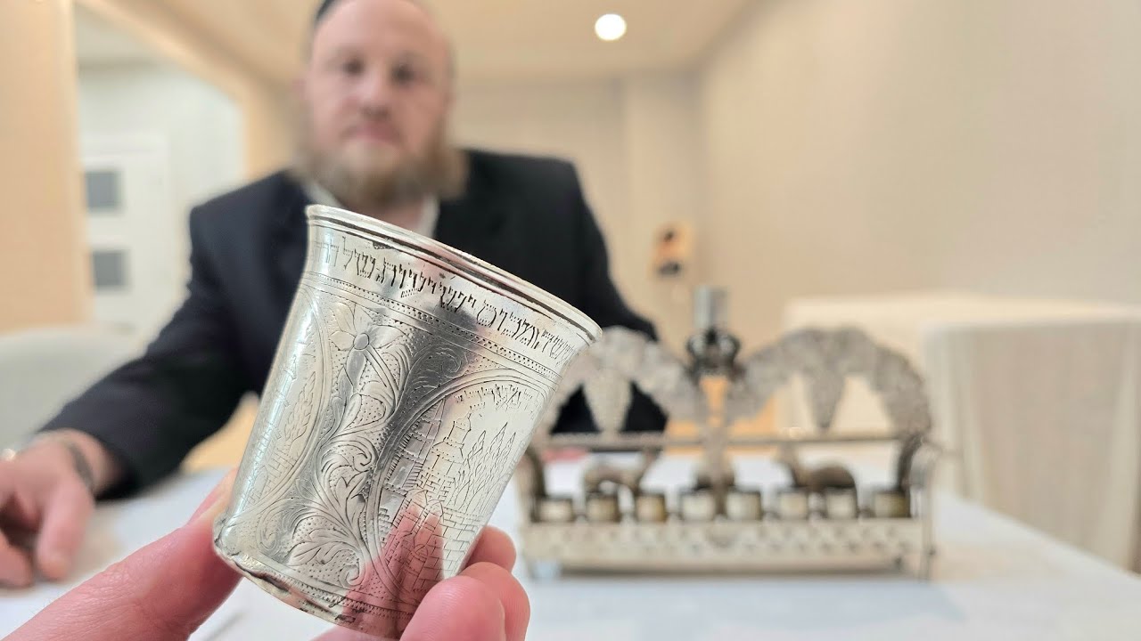 For the first time, the Bas Eiyin’s Becher will be auctioned for use on the day of the yahrtzeit!