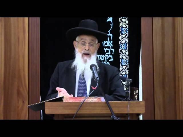 הרב יעקב אריאל - שיעור כללי - כא' חשוון התשע"ו