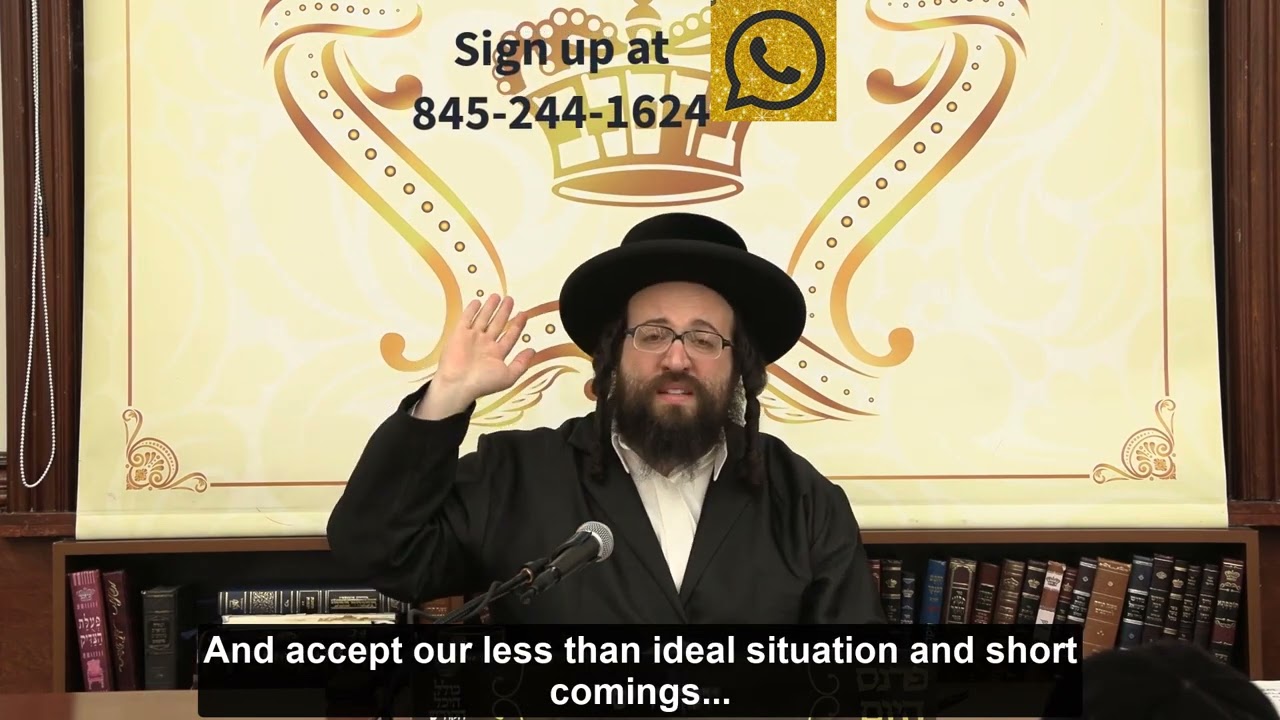 Rabbi Yoel Roth - From every problem there is a way out