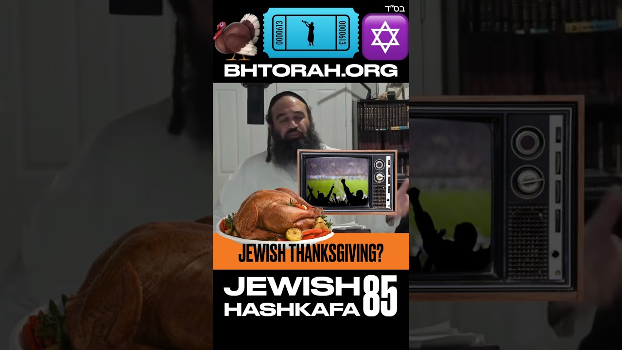 Can A Jew Celebrate Thanksgiving? #RabbiYaronReuven #Jewishholidays #JewishHashkafa #Judaism #Torah