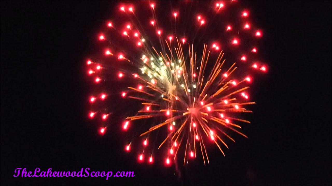 Fireworks Lake Carasaljo 2014