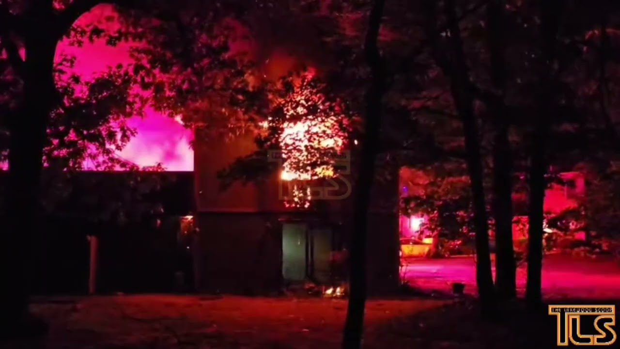 Fire rips through Howell home