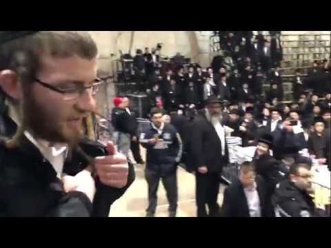 CWSP Shmira securing thousands at the Rubaskin first year anniversary celebration.