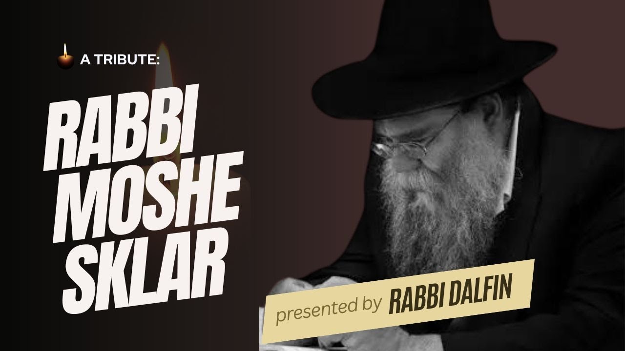 Rabbi Moshe Sklar, Oved, Chasidishe Yid, son of R Eliyahu Nochum Sklar - RC Dalfin
