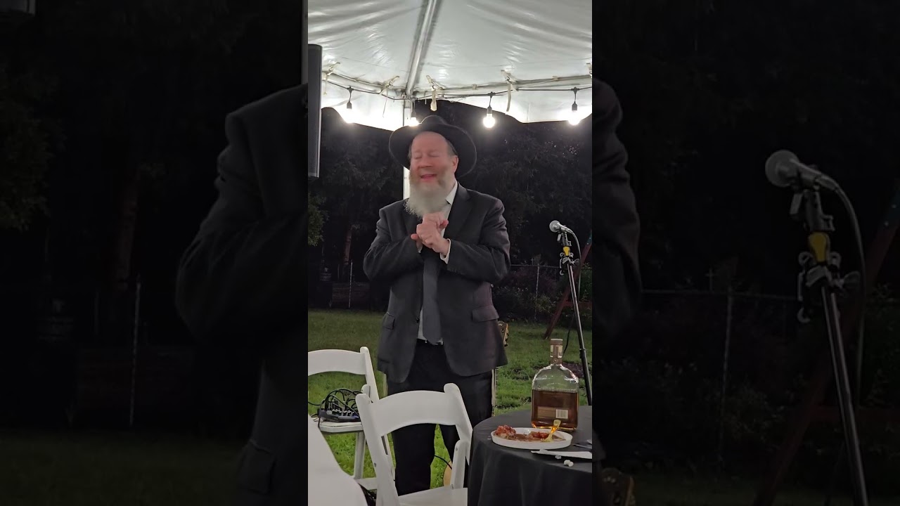 Rabbi Noach Witty speaking about Keren Even Habochen