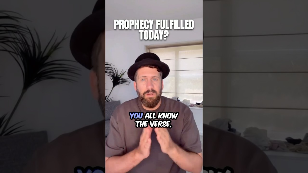 PROPHECY FULFILLED TODAY?