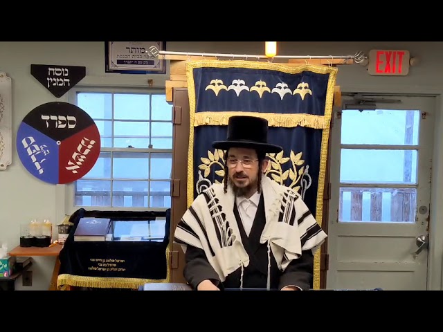 אל תסתכל אצל השני - Rav Benzion Sneh Daily Yiddish Shiur at Scheiner's March 18