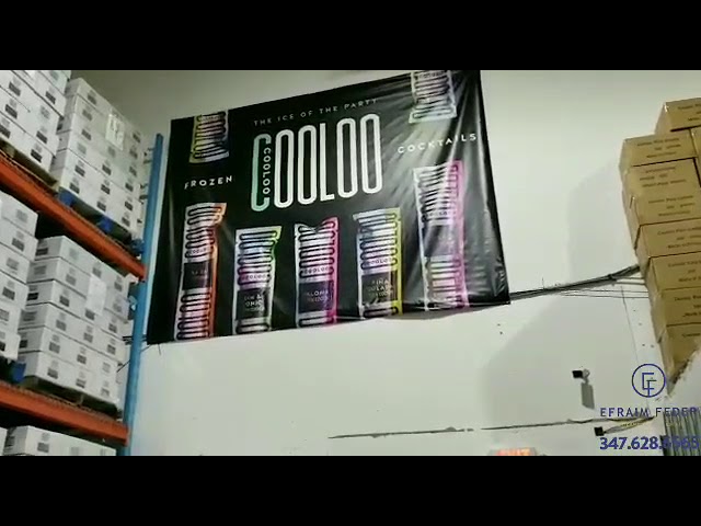 Beautiful tour with Efraim Feder at the COOLOO Frozen cocktail factory