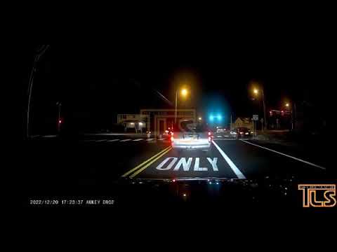 Dashcam video accident