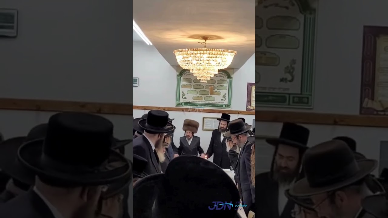 האדמו"ר מסקולען ביים פסח שני טיש אין מאנטריאל