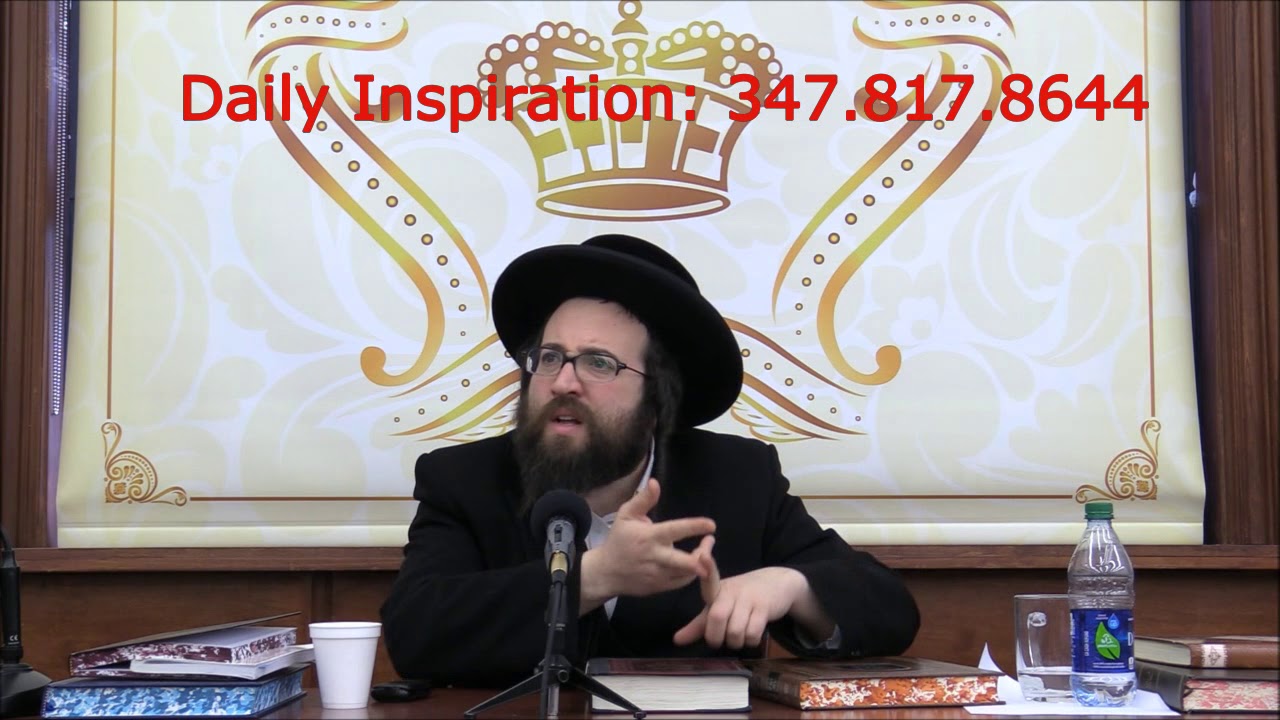 Rabbi Yoel Roth - Dont be jealous on your neighbors life, The one Hashem gave you is best for you