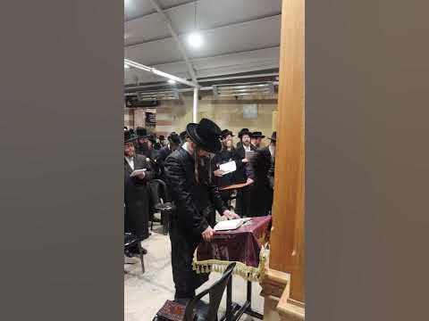 כ"ק מרן האדמו"ר שליט"א בספירת העומר במערת המכפלה בחברון תשפ"ו