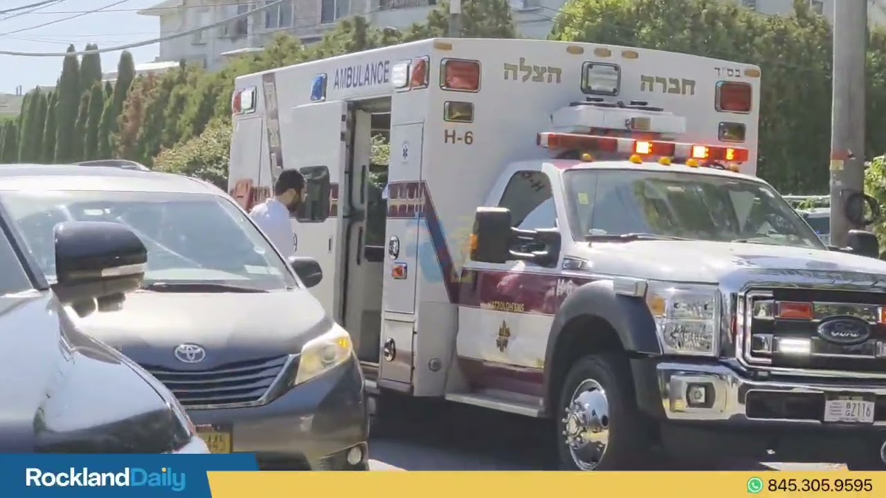 A teenager riding a bicycle was struck at the corner of Route 306 and Edison Court in Monsey
