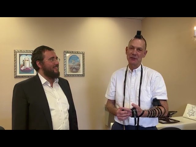 "The Rebbe Put on Tefillin with Me"