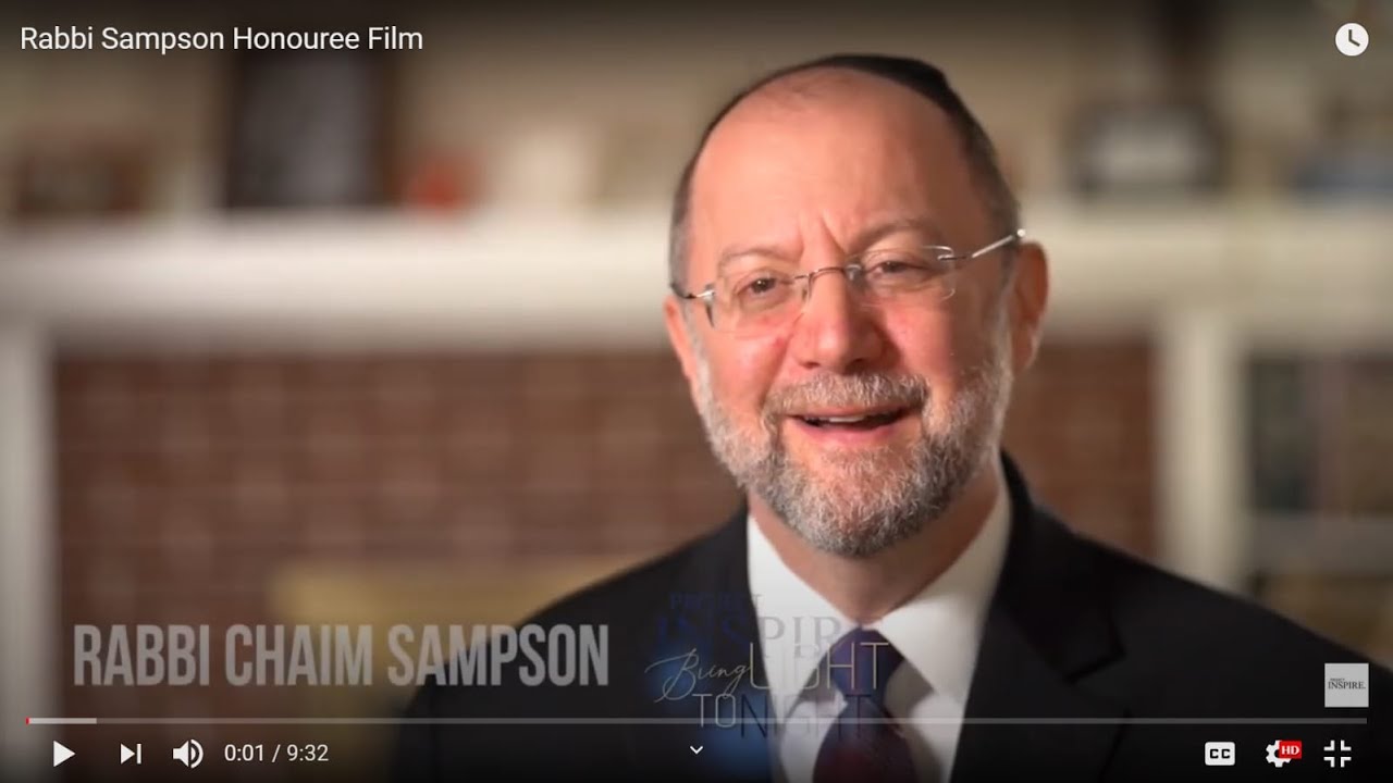 Rabbi Sampson Honouree Film