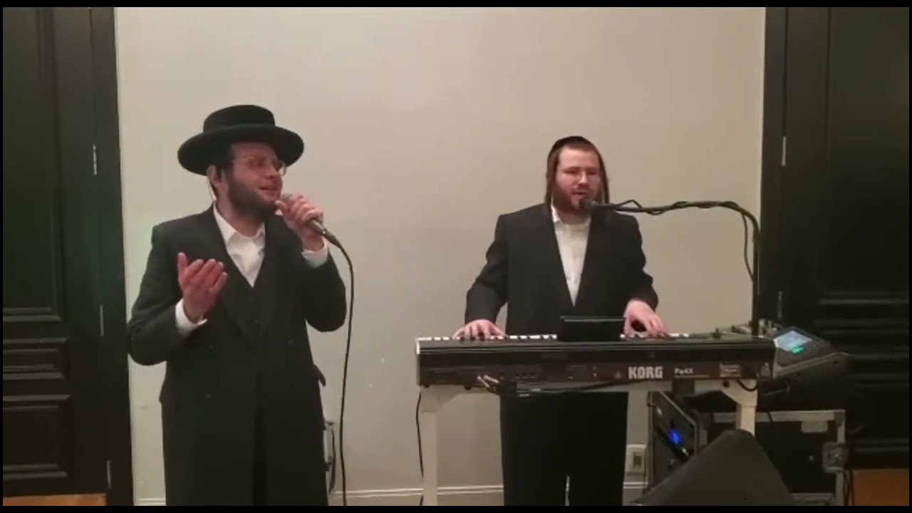 בנצי וובערמאן עם הקלידן אברומי ברקו
