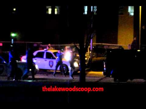 Cops Guns Drawn After Stabbing