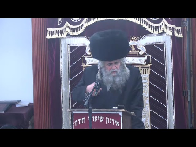 הכנה להושענא רבה, שמיני עצרת  ושמחת תורה - ר' אברהם שארר שליט"א