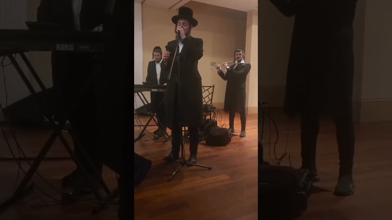 Volvy Rosenberg with Moishy Glick