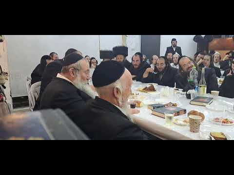 התוועדות מוצאי ראש השנה  קבלת עול מלכות שמים  הרב יוסף יצחק אופן - הרב חיים שלום דייטש שנת תשפ"ד