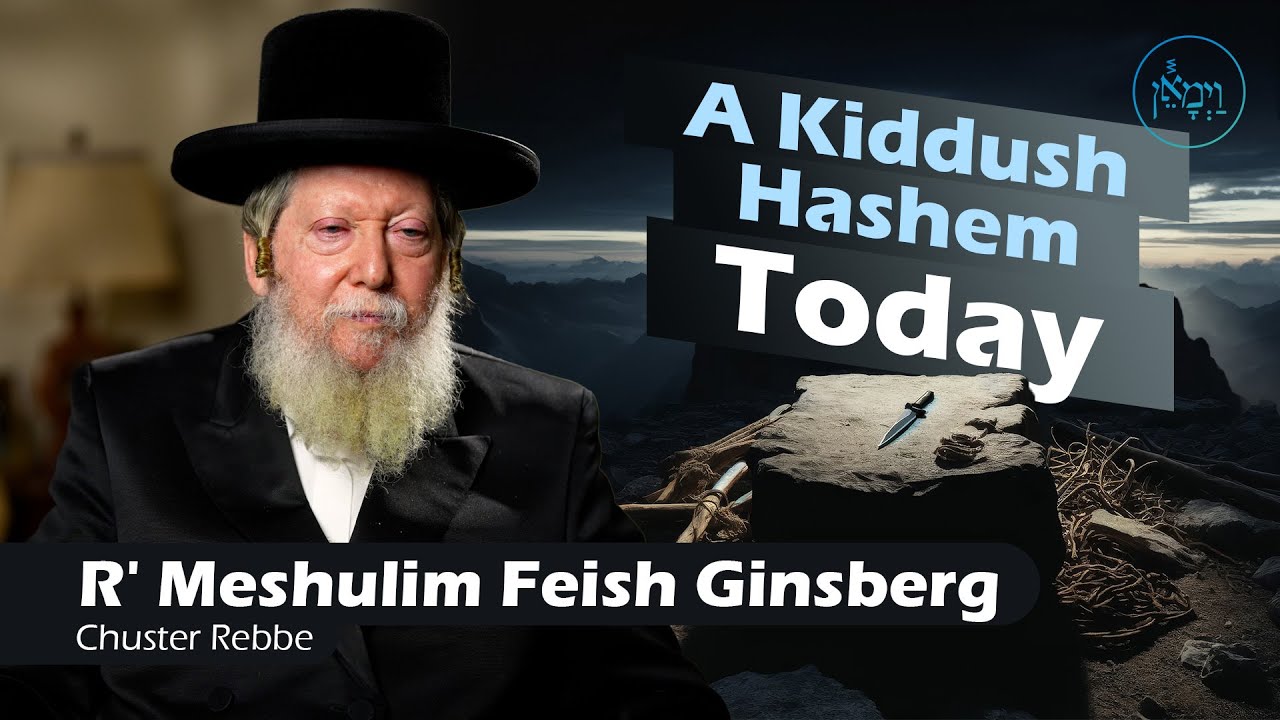 A Kiddush Hashem... Today | Rabbi Meshulim Feish Ginsberg, Chuster Rebbe