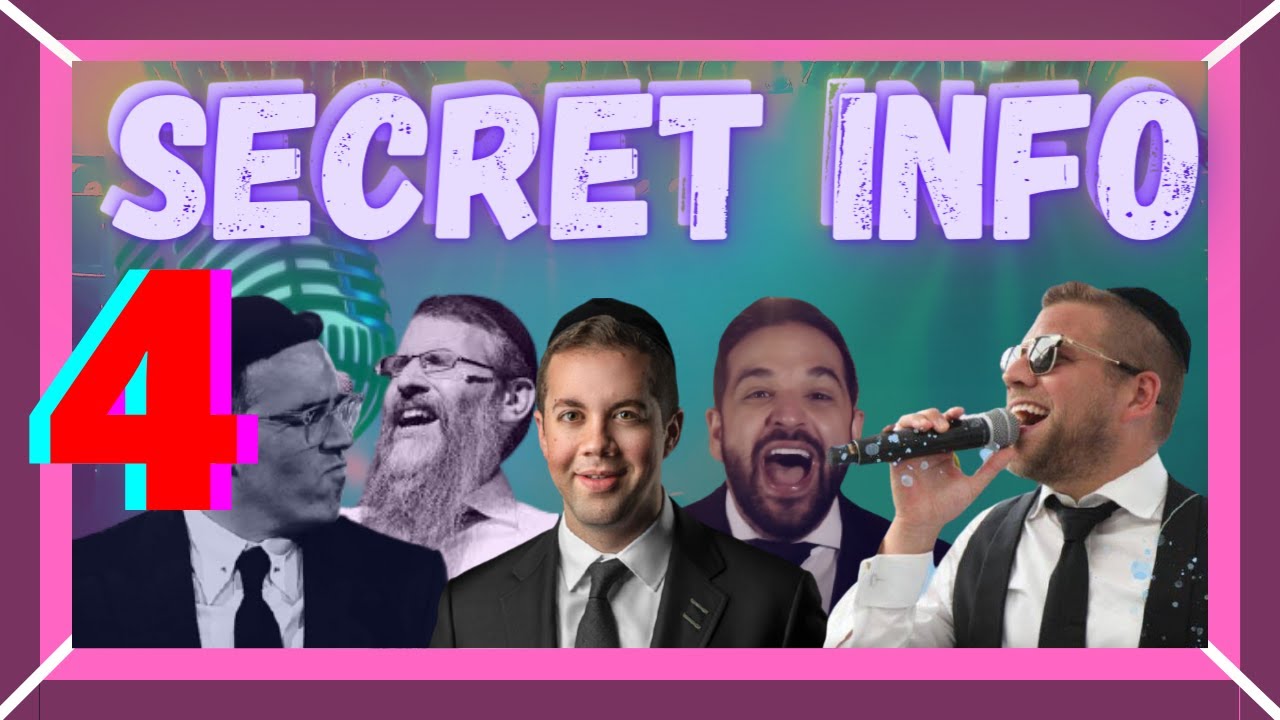 The Secret Info Show Episode 4 (Latest Updates on Jewish Music) | Jewish Hock 🤐🤫