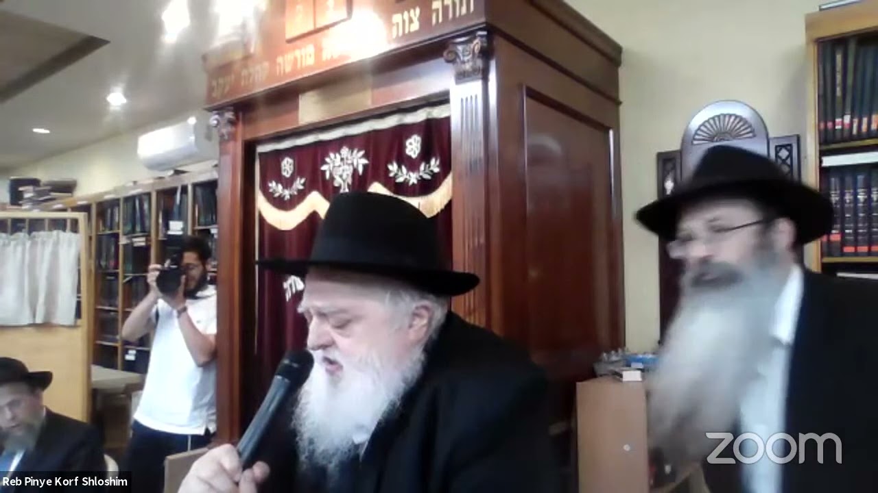 Reb Pinye Korf Shloshim