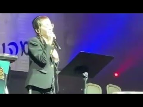 Wonder Boy Bentzi Kletzkin From Israel Performing on a big Stage.