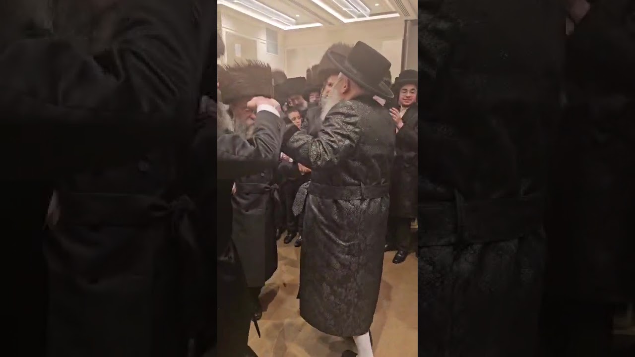 Bobover Rebbe Dances At the Wedding of one of his chassidim - Kislev 5786