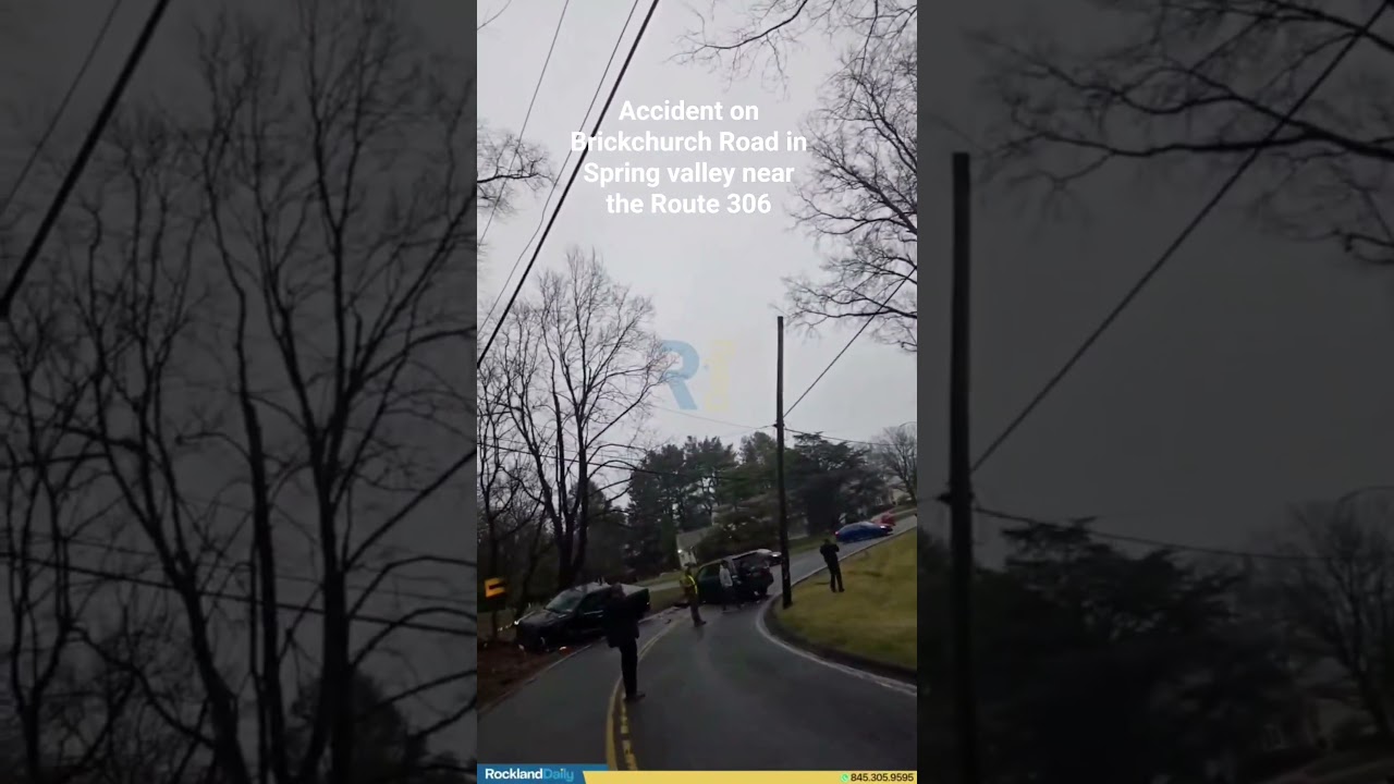 Accident on Brickchurch Road in Spring valley near the Route 306
