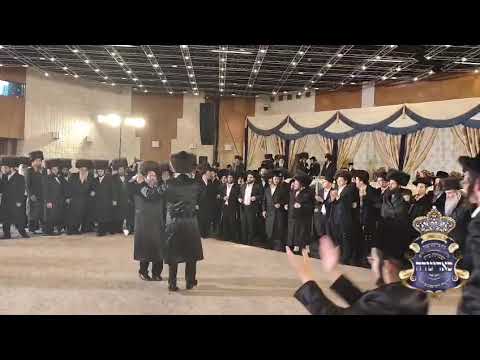 SKULEN Yerushalayim Rebbe Dances At Sadigura Yerushalayim Wedding - Kislev 5786
