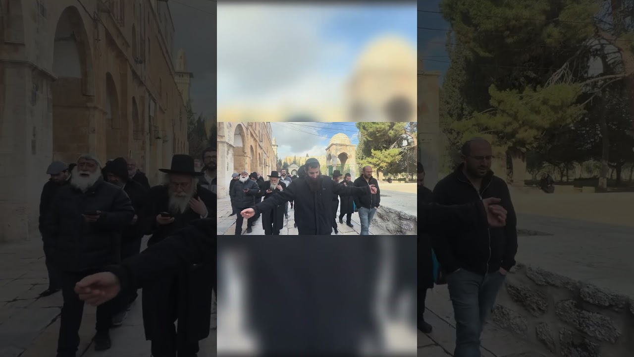 קבלת שבת ויחי בקדושה ושמחה בהר הבית #מקדש