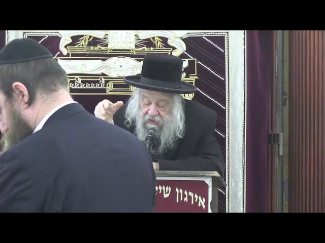 גודל מעלת שבת שירה - ר' נחום מאיר גערמאן שליט"א