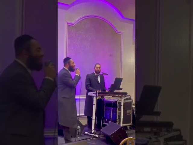 Shmaya Fischer with Shimmy Levy