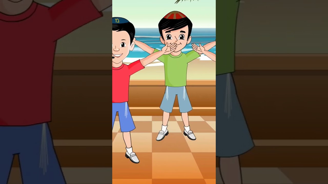 Jog 'n Jog In Place Put On A Happy Face | Music & Movement Exercise by Morah Music #short