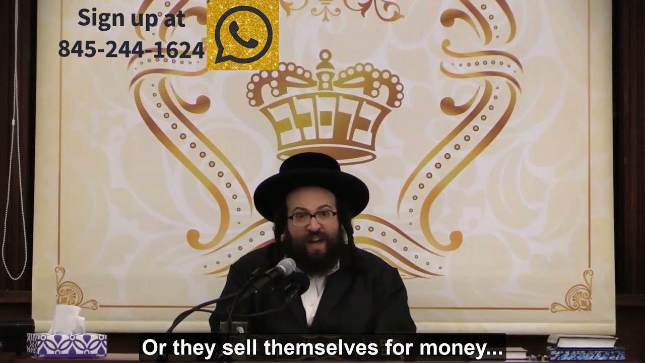 Rabbi Yoel Roth - The limited value of money