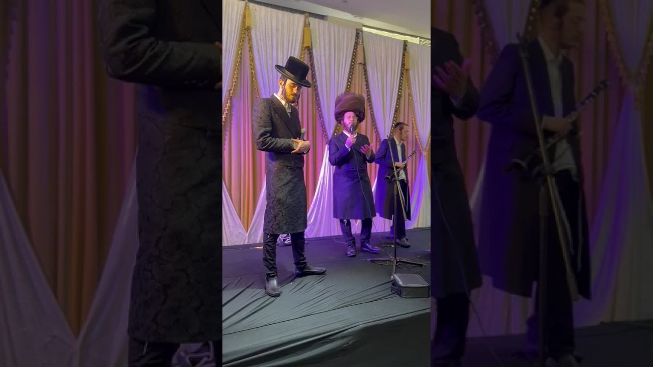 חיים מרדכי עקשטיין🎤 מאיר בנט🎹 שרוליק לדרמן🎷 בקבלת פנים מרגשת