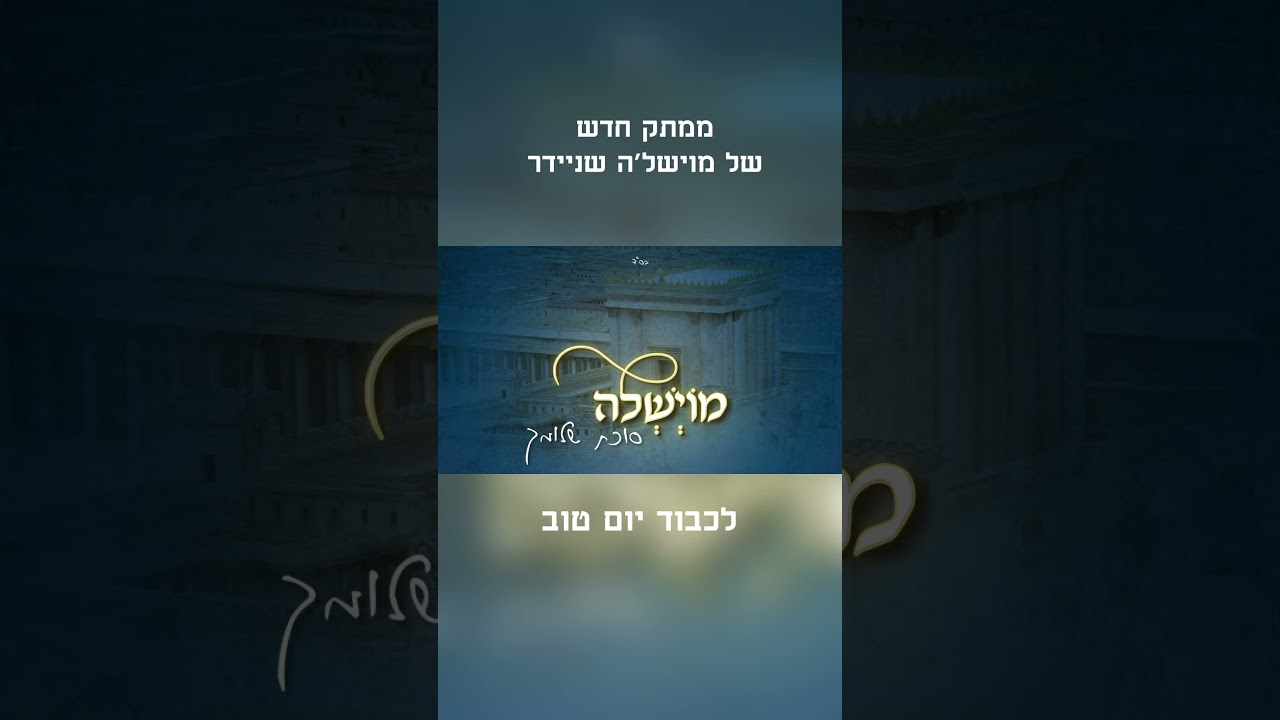 חדששש #סוכות #שמחה #קצרים